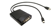 DisplayPort (330 MHz) to Dual-link DVI 转接器