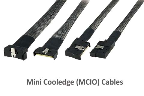 Mini Cooledge (MCIO) Cables