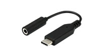 USB-C to 3.5mm Audio Combo Passive Adapter