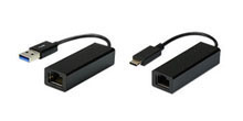 USB-C/USB-A to RJ45 2.5Gb Ethernet ドングル