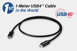BizLink Launches the First 1-Meter USB4™ Gen 3 Type-C Cable in the World