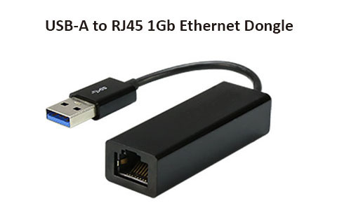 USB-C/USB-A to Ethernet Dongle